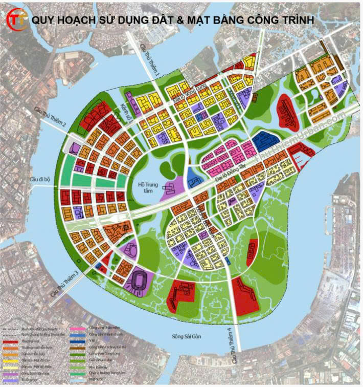 Quy hoạch chung Thủ Thiêm